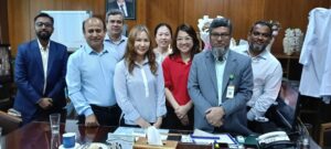 This morning at 9:30 AM, A four Members delegation from Malaysia’s Sunway Medical Centre paid a courtesy visit to Professor Dr. Md. Abul Kenan, Director of NITOR